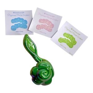 American Girl Toothbrush Doll Nail Polish Stickers Set 3 Bubble Robe Accessories